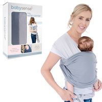 Baby Sense Wrap Carrier - Grey